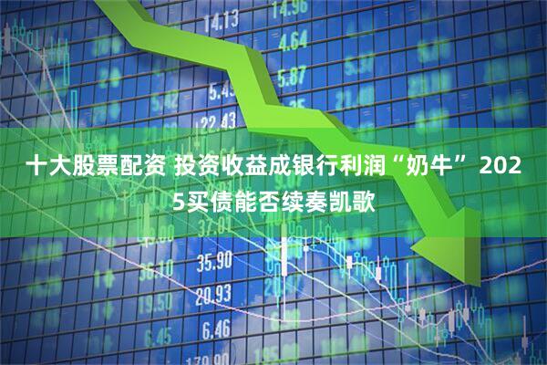 十大股票配资 投资收益成银行利润“奶牛” 2025买债能否续奏凯歌