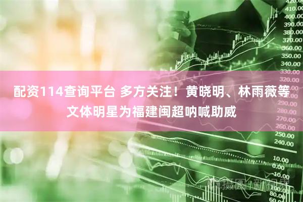 配资114查询平台 多方关注！黄晓明、林雨薇等文体明星为福建闽超呐喊助威